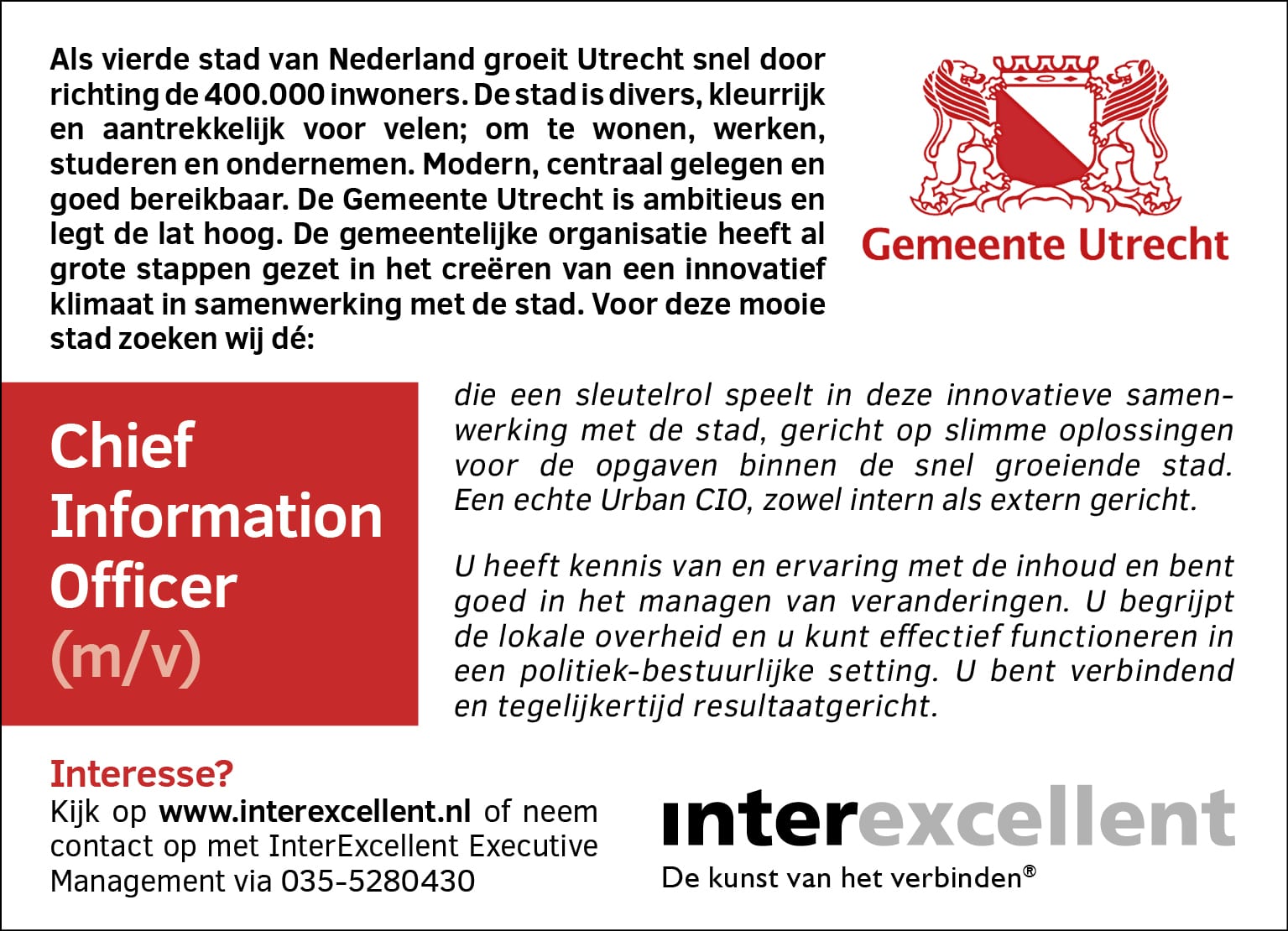 CIO gemeente Utrecht